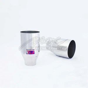Max Racing Exhaust Straight Cut Single Wall Exhaust Tip - Polished - 5" (127mm) - Picture 1 of 1