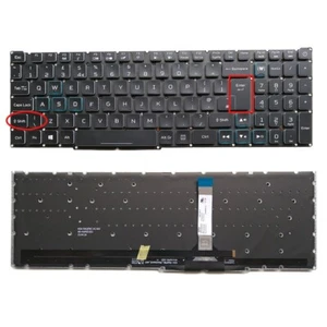 Uk RGB Backlit Keyboard for Acer Predator Helios Neo PHN16-71 PHN16-71-747H - Picture 1 of 1
