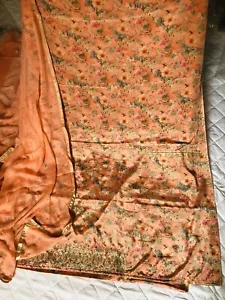 Punjabi Suit Unstitched | Designer Salwar Kameez | Indian Style | Punjabi Style - Picture 1 of 4