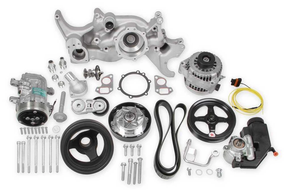 Accessory Drive Component Mount Set Holley 20-185