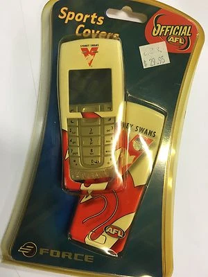Juego de fundas oficiales del equipo Nokia 6230 Sydney Swans AFL incl. delantero y trasero + teclado Foto 1 de 3
