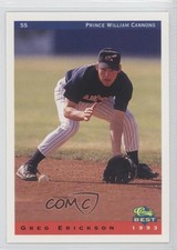 1993 Classic Best Prince William Cannons Greg Erickson #8