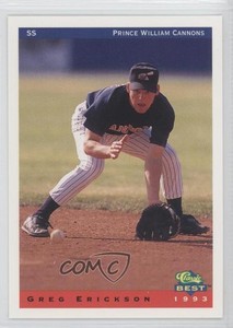 1993 Classic Best Prince William Cannons Greg Erickson #8