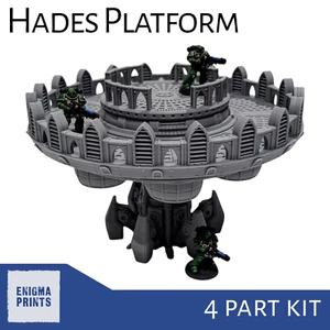 Hades Platform - 28mm Industrial 3D Printed Terrain for Tabletop Wargaming - Picture 1 of 5