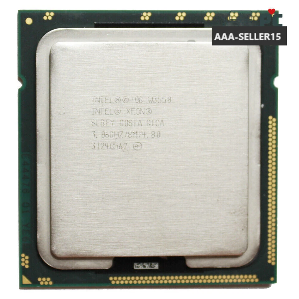Intel Xeon W3550 SLBEY 3.06GHz 8M Quad Core LGA 1366 Server CPU Processor 130W - Image 1 of 1