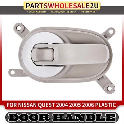 Manija de puerta interior beige conductor delantero para Nissan Quest 2004-2006 80671-5Z001 Foto 1 de 4
