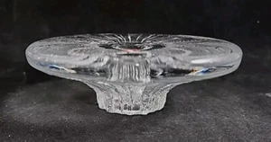 Candelabro Bolero de Vidrio Iittala Cónico Texturizado Timo Sarpaneva Finlandia - Imagen 1 de 7