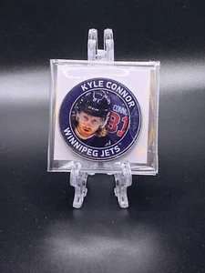 2022 Highland Mint NHL Series 1 Kyle Connor Limited Edition Coin /4500 Silver - Picture 1 of 3