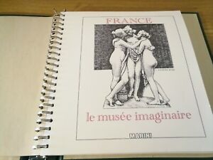  Francia arte artisti francobolli dal 1961 al 1997 n 181 francobolli e 4 fogliet