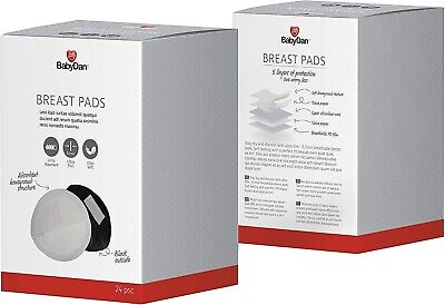24 Ultra Soft Breast Pads, Disposable Nursing Pads For Breastfeeding & Pumping, • 3.86£