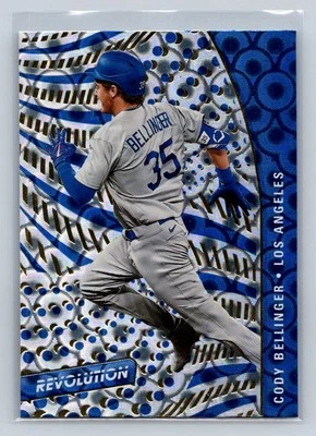 2021  Panini Chronicles Revolution Groove #52 Cody Bellinger Dodgers B61 - Image 1 of 2
