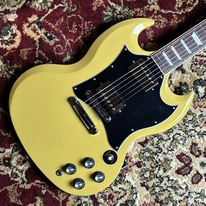 Gibson SG Standard Custom Color Series TV Yellow #GG84l - Picture 1 of 8