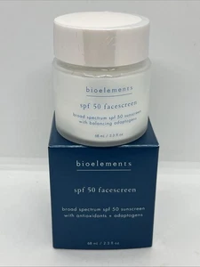 BioElements LSF 50 FaceScreen 2,3oz, Datum 9/2025 - Bild 1 von 4