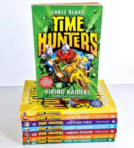 Time Hunters Books 3-10 Chris Blake Children's Paperback 8 Book Kid Bundle - Bild 1 von 21
