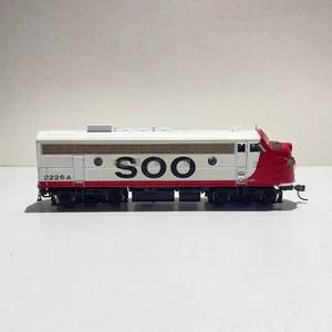 Proto 2000 HO Scale Soo Line #2226A F7A Locomotive Runs No Box - Picture 1 of 6