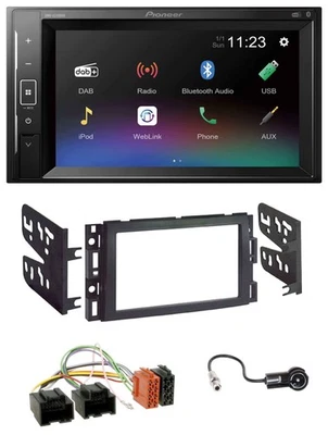 Pioneer DAB MP3 2DIN Bluetooth USB Autoradio für Chevrolet Equinox Impala Monte - Bild 1 von 4