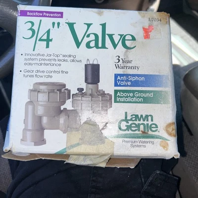 Lawn Genie L7034 3/4" Anti-Siphon Valve - White - Image 1 of 4