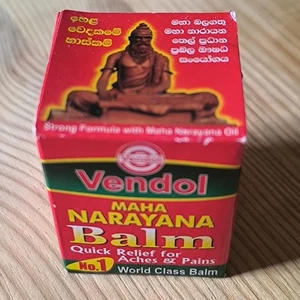 Vendol Maha Narayana Balm aus Sri Lanka 10 g - Bild 1 von 1