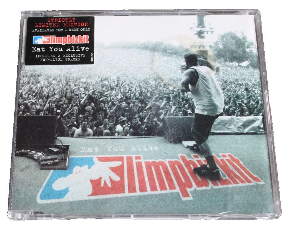 LimpBizkit – Eat You Alive 3 track  CD single plus video - Image 1 of 1