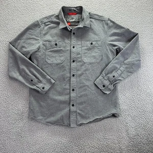 Eddie Bauer Mountain Ops Classic Fit Button Down Langarm Grau Größe M - Bild 1 von 10