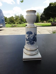 Meissen Kerzenständer blaue blume aqualinta  1 Wahl - Bild 1 von 7