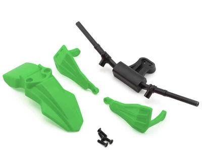 Losi Promoto® SM Fender, Handguards & Handle Bars (Green) [LOS-2308] - Image 1 of 2