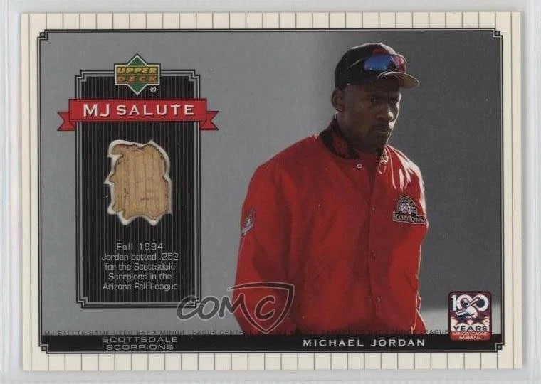 2001 Minor League Baseball Centennial MJ Salute Bat Michael Jordan #MJ-B11 HOF - Image 1 of 2