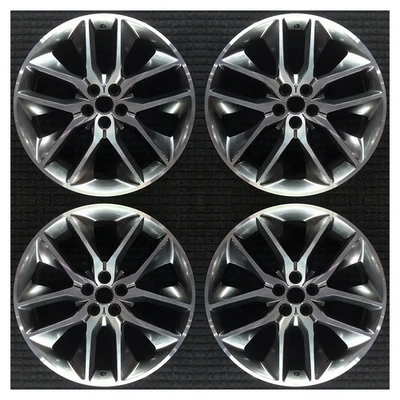 Set 2015 2016 2017 2018 Ford Edge OEM Factory 20 OE Charcoal Wheels Rims 10046 Foto 1 de 4