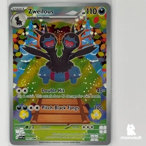Pokemon TCG | Zweilous 147/086 AR | Black Bolt BLK | English | Near Mint+ - Picture 1 of 2