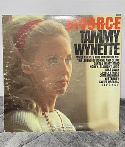 Tammy Wynette Divorce LP Record Epic 1968 Vinyl - Picture 1 of 4