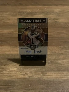 2020 Contenders Optic All Time Contenders Autograph AT4 Torry Holt Rams /75 - Picture 1 of 3