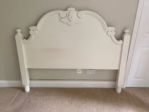 Painted Wooden King Size Headboard - Picture 1 of 5