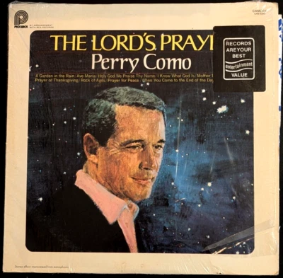 PERRY COMO ~ The Lord's Prayer FOLK RELIGIOUS GOSPEL Vinyl LP Record **FREE SHIP - Image 1 of 4