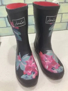 Joules Molly Welly Women's mid-high rubber boot, size EU 38 - Picture 1 of 10