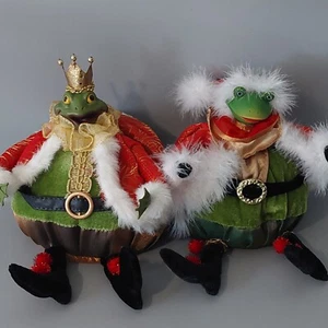 Scaffale vintage MARDI GRAS rane giullari sitters King Queen 11" Mark Roberts?  - Foto 1 di 16