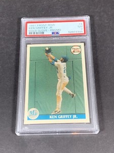 Ken Griffey Jr. 1991 Front Row #4 Gold Glove-Promo, PSA 7 NM, Low Population 1