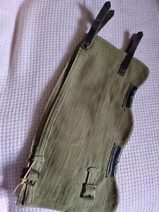 Australian WW2 Khaki Gaitors - Boot Guards 1945 World War 2 II Army - Picture 1 of 8