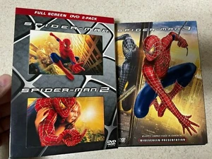 Spider-man 1 Spider-man 2, Spider-man 3 DVD - Picture 1 of 5