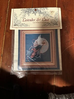 Blue Moon Angel by Lavender & Lace cross stitch pattern (unopened) - Image 1 of 2