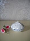 Vintage Elizabeth Arden 'Roma Al Fresco' Porcelain Oval Rabbit Trinket Box