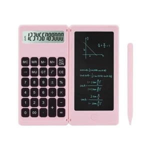 Desk CalculatorDesktop Calculator with Writing TabletPremium School Supplies ... - Picture 1 of 6