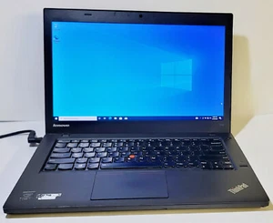 Lenovo Thinkpad T440 14" Laptop | i5-4300U 2.5GHz | 8GB | 320GB | Win10 | Webcam - Picture 1 of 6