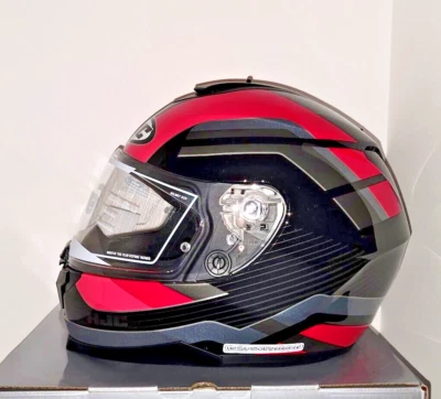 HJC C70 Belis Sun Shield Motorcycle Helmet SunScreen Pink XXL 2XL DOT USA - Image 1 of 4