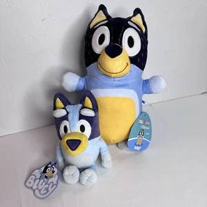 Bluey Plüsch 2er Set NEU Squishmallow HugMees 10 Zoll und kleiner Bluey 6 Zoll - Bild 1 von 5