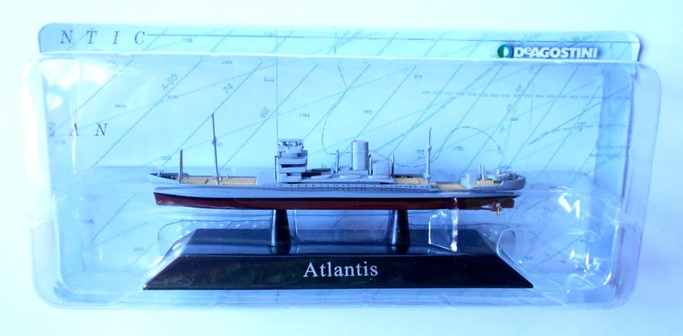  DIE CAST NAVI DA GUERRA  - ATLANTIS  - SCALA 1/1250 DEAGOSTINI [24] - Immagine 1 di 1