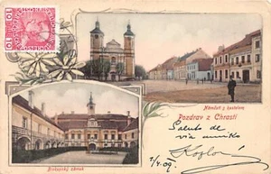Representante checo - CHRAST - Namesti s Kostelem - Biskupsky zamek - Imagen 1 de 2