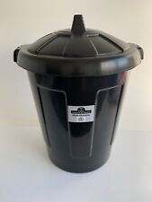 Large 90 Litre Plastic Bin Rubbish Waste Dustbin Outdoor Animal Feed Storage 90L