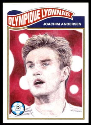 Joachim Andersen 2020 Topps Living Set UEFA Champions League #204 - Image 1 of 2