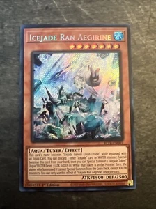 Yu-Gi-Oh! Icejade Ran Aegirine BLTR-EN081 - Secret Rare - 1st Edition - Picture 1 of 4