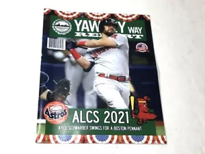 2021 ALCS Championship Series Yawkey Way Report Red Sox Astros Program Magazine - Picture 1 of 1